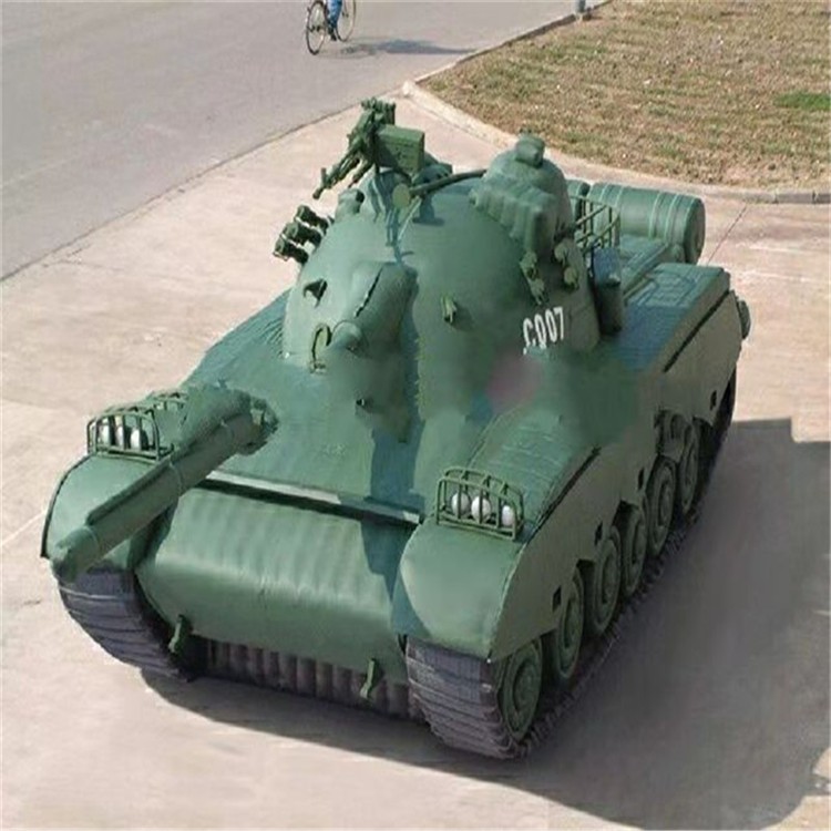 马尾充气军用坦克详情图